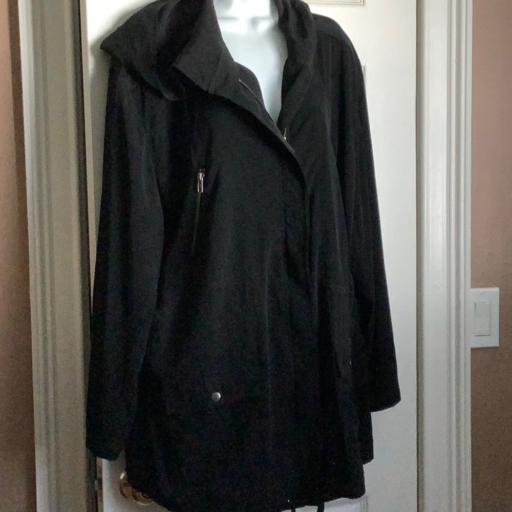 Light jacket with hood